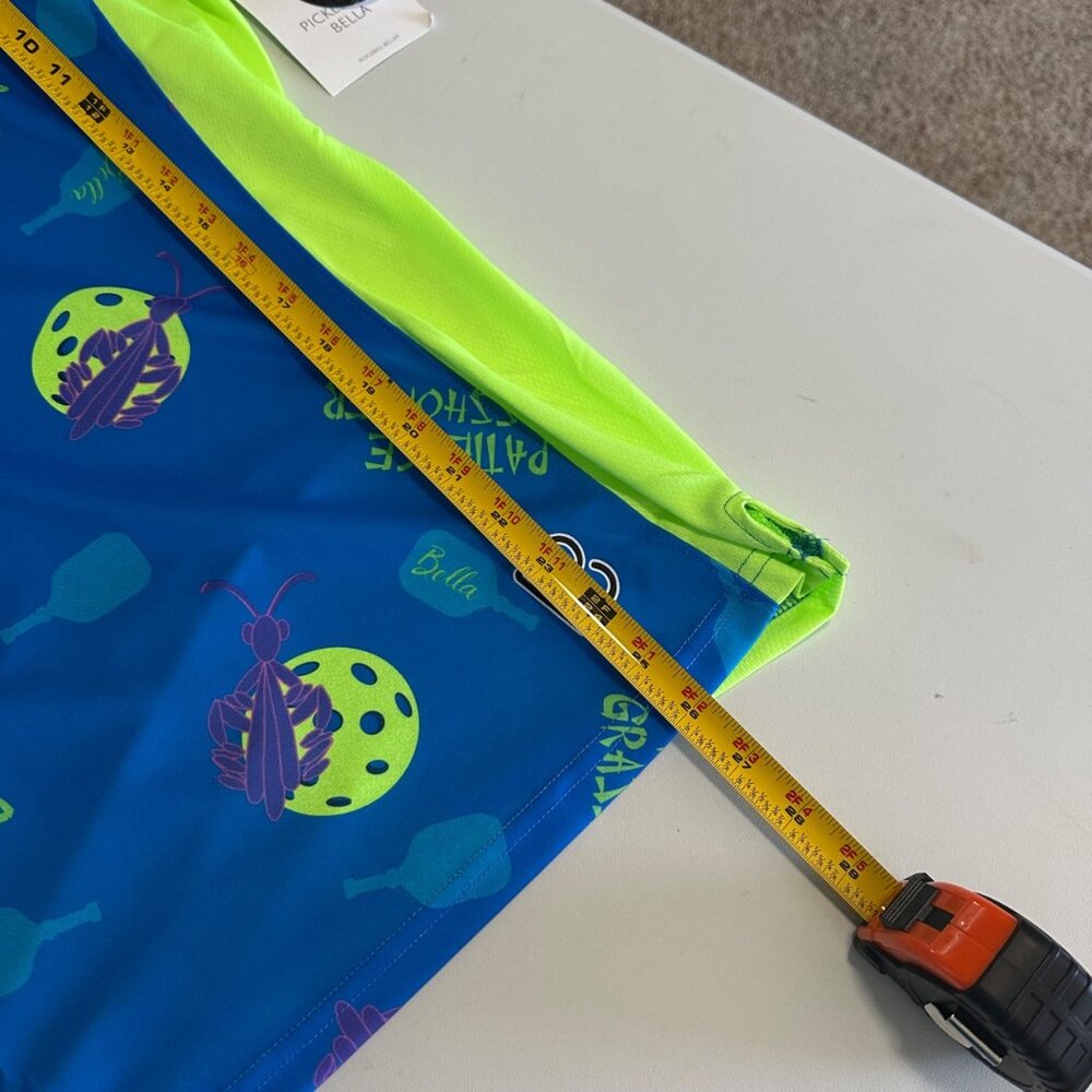 Pickleball Bella 1/4 Zip Sleeveless Jersey Tank Top Shirt Womens size Medium NEW - Picture 7 of 7